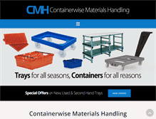Tablet Screenshot of containerwise.co.uk